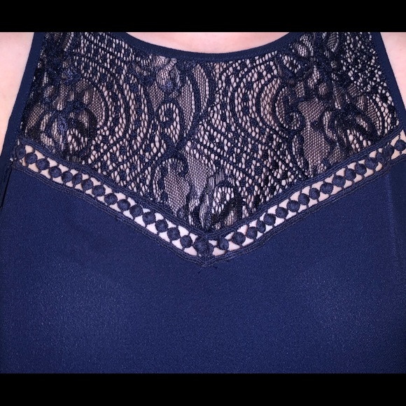 💗3 for $15💗 Navy Blue Tank - Picture 2 of 4